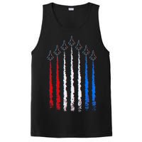 AIr Force Red White & Blue Trail PosiCharge Competitor Tank