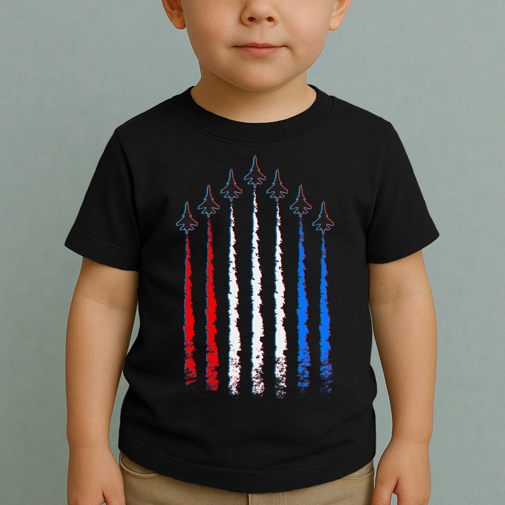 AIr Force Red White & Blue Trail Toddler T-Shirt