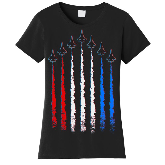 AIr Force Red White & Blue Trail Women's T-Shirt