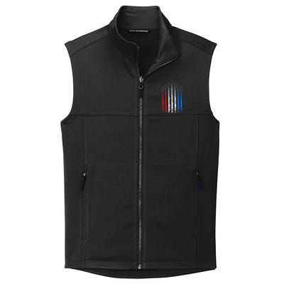 AIr Force Red White & Blue Trail Collective Smooth Fleece Vest