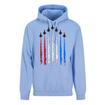 AIr Force Red White & Blue Trail Unisex Surf Hoodie