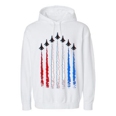 AIr Force Red White & Blue Trail Garment-Dyed Fleece Hoodie