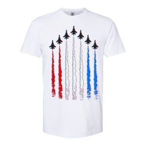 AIr Force Red White & Blue Trail Softstyle CVC T-Shirt