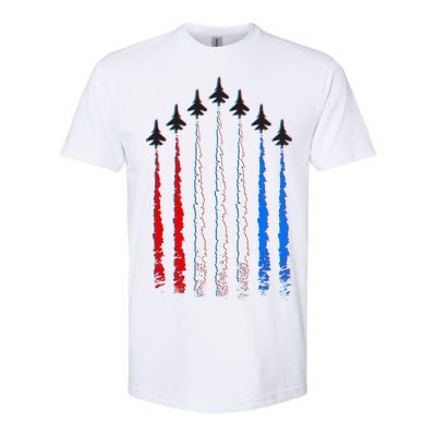 AIr Force Red White & Blue Trail Softstyle® CVC T-Shirt