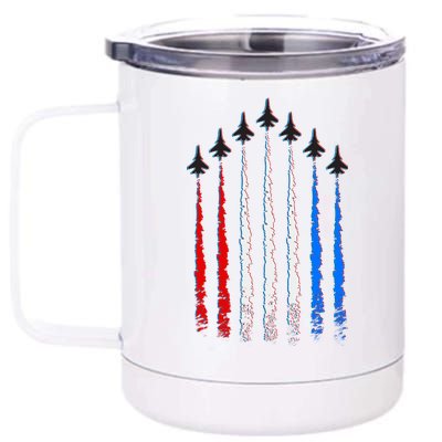 AIr Force Red White & Blue Trail 12 oz Stainless Steel Tumbler Cup