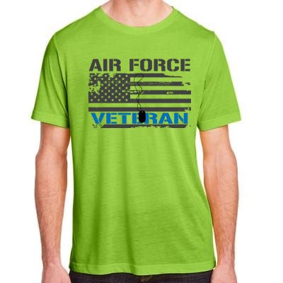 Air Force Veteran Flag Adult ChromaSoft Performance T-Shirt