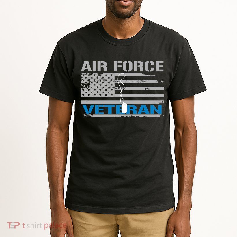 Air Force Veteran Flag Tall T-Shirt