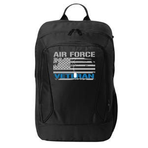 Air Force Veteran Flag City Backpack