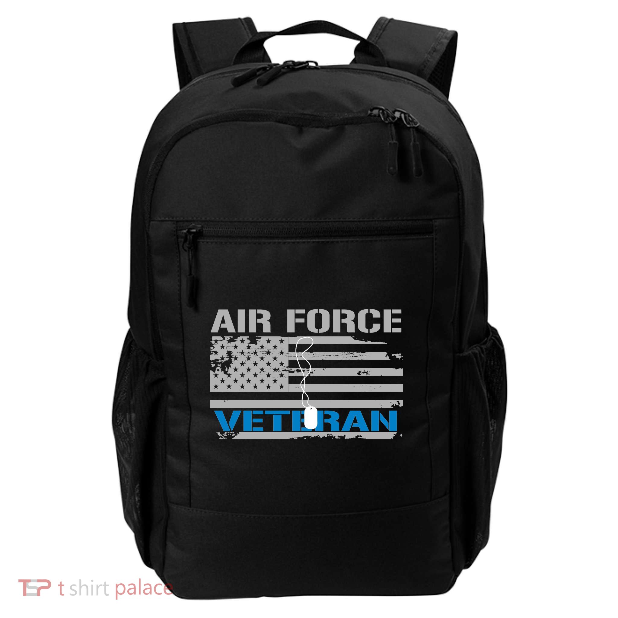Air Force Veteran Flag Daily Commute Backpack