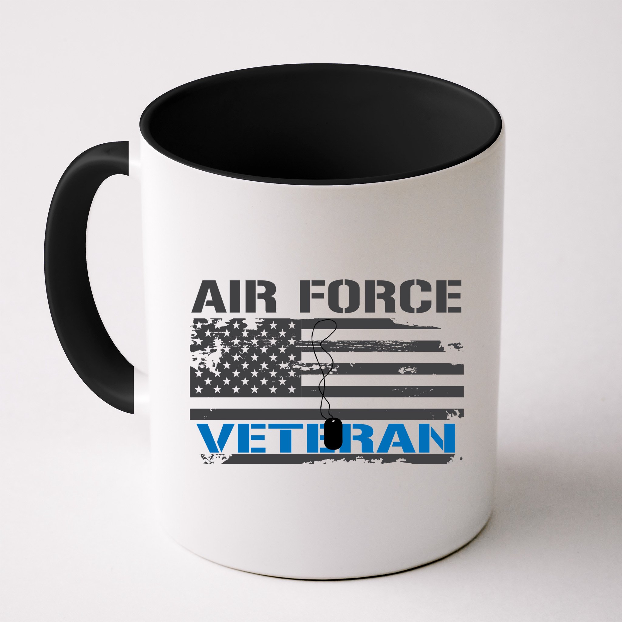 Air Force Veteran Flag Mug