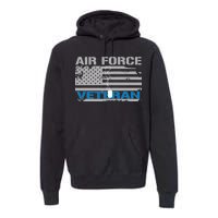 Air Force Veteran Flag Premium Hoodie