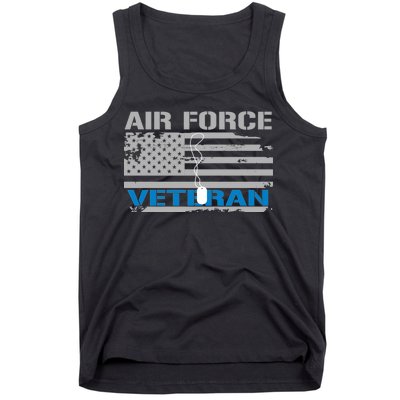 Air Force Veteran Flag Tank Top