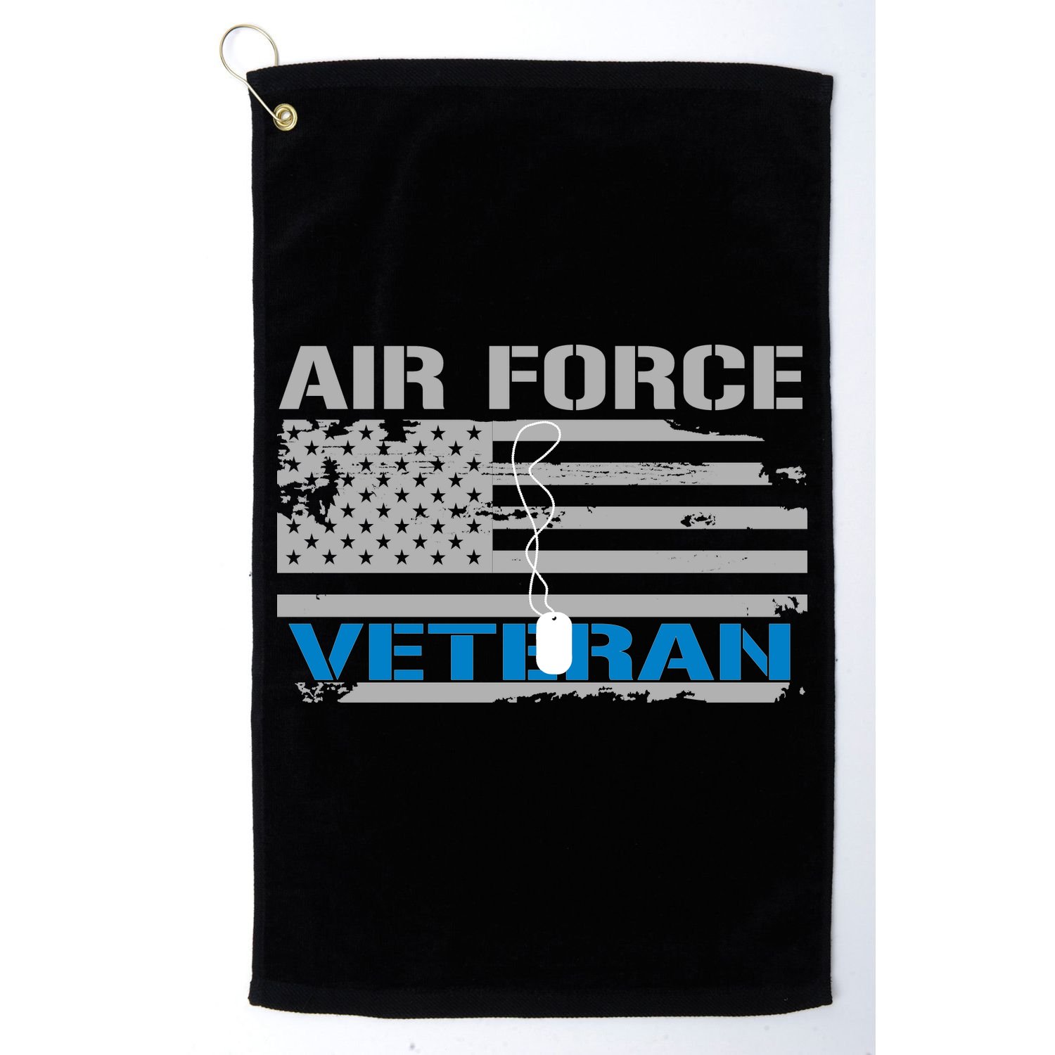Air Force Veteran Flag Golf Towel