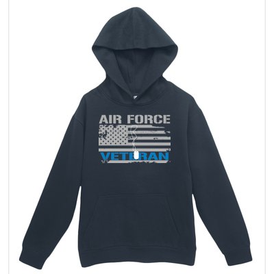 Air Force Veteran Flag Urban Pullover Hoodie