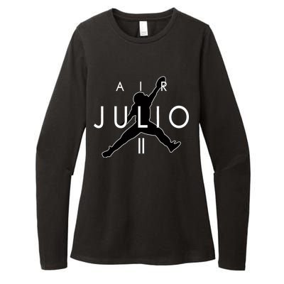 Air Julio Football Atlanta Fan Womens CVC Long Sleeve Shirt