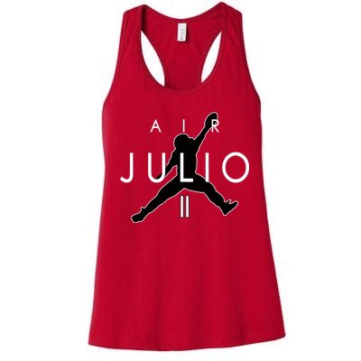 Air Julio Football Atlanta Fan Women's Racerback Tank