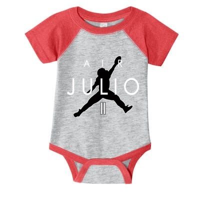 Air Julio Football Atlanta Fan Infant Baby Jersey Bodysuit