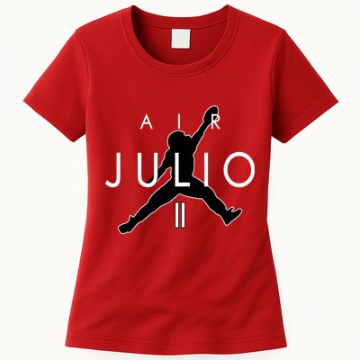 Air Julio Football Atlanta Fan Womens T-Shirt