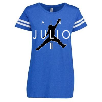 Air Julio Football Atlanta Fan Enza Ladies Jersey Football T-Shirt