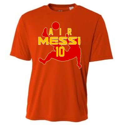 Air Messi No 10 Spain Soccer Futbol Cooling Performance Crew T-Shirt