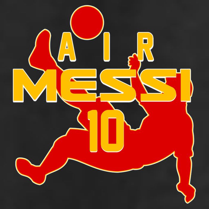 Air Messi No 10 Spain Soccer Futbol 7 Panel Mesh Trucker Snapback Hat