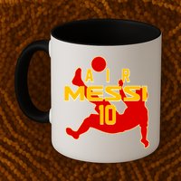 Air Messi No 10 Spain Soccer Futbol Mug