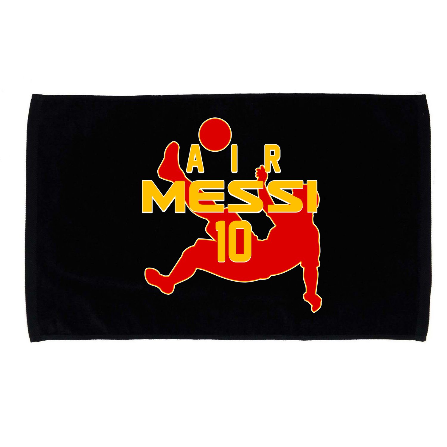 Air Messi No 10 Spain Soccer Futbol Microfiber Hand Towel