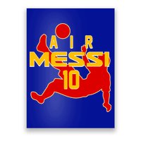 Air Messi No 10 Spain Soccer Futbol Poster