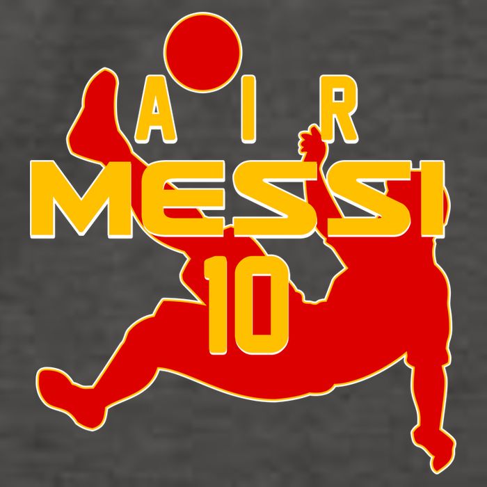 Air Messi No 10 Spain Soccer Futbol Vector Backpack