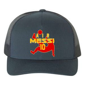 Air Messi No 10 Spain Soccer Futbol Yupoong Adult 5-Panel Trucker Hat