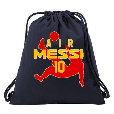 Air Messi No 10 Spain Soccer Futbol Drawstring Bag