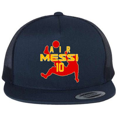 Air Messi No 10 Spain Soccer Futbol Flat Bill Trucker Hat