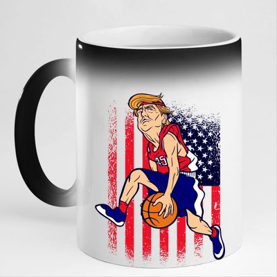 Air Trump 11oz Black Color Changing Mug