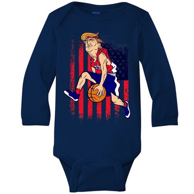 Air Trump Baby Long Sleeve Bodysuit