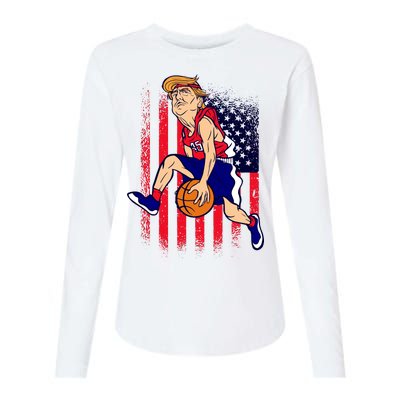 Air Trump Womens Cotton Relaxed Long Sleeve T-Shirt