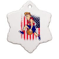 Air Trump Ceramic Star Ornament