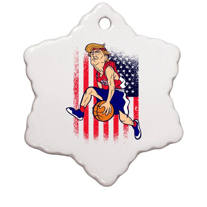 Air Trump Ceramic Star Ornament