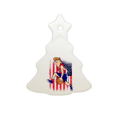 Air Trump Ceramic Tree Ornament