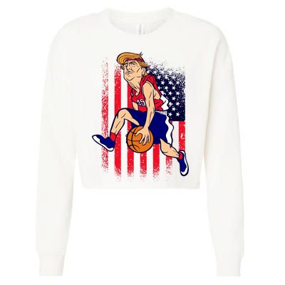 Air Trump Cropped Pullover Crew