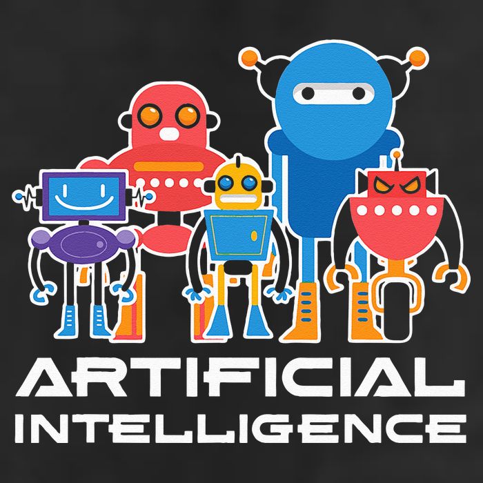 Artificial Intelligence Robots Computer Science AI Cool Comfort Performance Bucket Hat