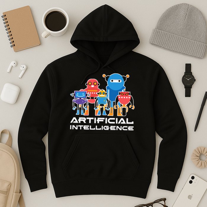 Artificial Intelligence Robots Computer Science AI Hoodie