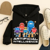 Artificial Intelligence Robots Computer Science AI Hoodie