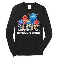 Artificial Intelligence Robots Computer Science AI Long Sleeve Shirt