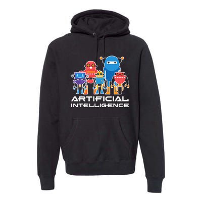 Artificial Intelligence Robots Computer Science AI Premium Hoodie