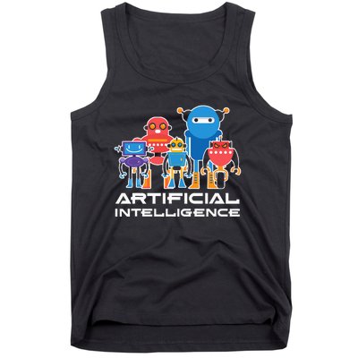 Artificial Intelligence Robots Computer Science AI Tank Top