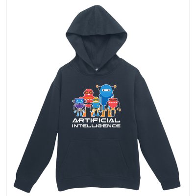 Artificial Intelligence Robots Computer Science AI Urban Pullover Hoodie