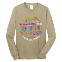 Academic Interventionist Reading Math Title One Teacher Crew Long Sleeve Shirt