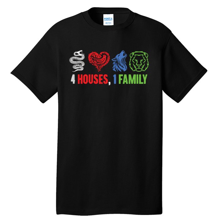 Altruismo IsibindiAmistad Reveur Rca 4 Houses 1 Family Tall T-Shirt