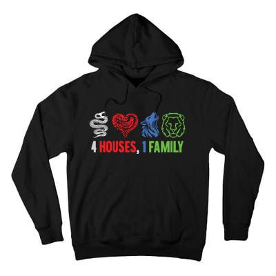 Altruismo IsibindiAmistad Reveur Rca 4 Houses 1 Family Tall Hoodie