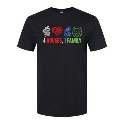 Altruismo IsibindiAmistad Reveur Rca 4 Houses 1 Family Softstyle CVC T-Shirt